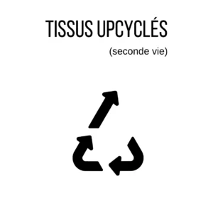tissus issus de l'upcycling